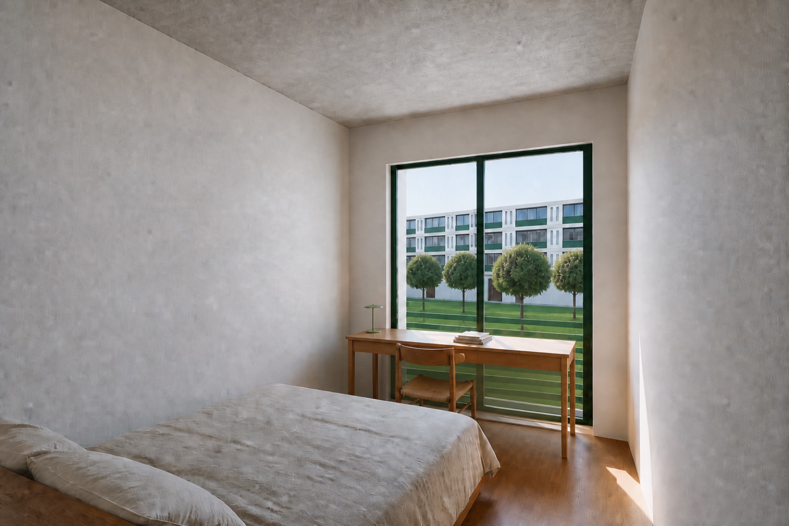 Interior render — bedroom